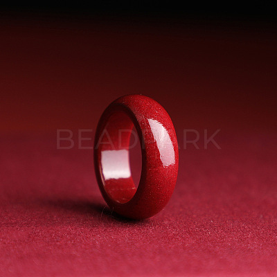 Cinnabar Finger Rings FS-WGB4F46-01-1
