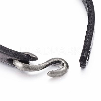 Cowhide Leather Bracelets BJEW-G575-09C-1