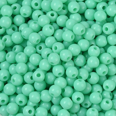Opaque Acrylic Beads SACR-A007-01C-23-1