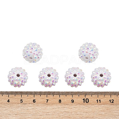 AB-Color Resin Rhinestone Beads X-RESI-S315-14x16-16-1