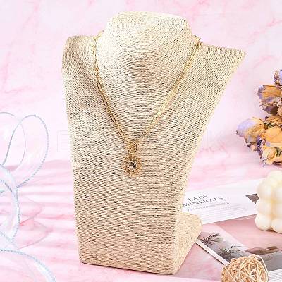 Stereoscopic Necklace Bust Displays NDIS-E018-C-01-1