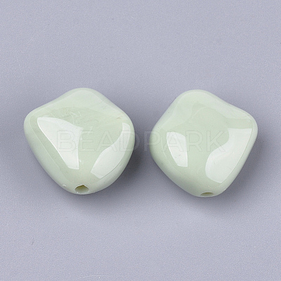 Acrylic Beads X-OACR-S029-058C-1