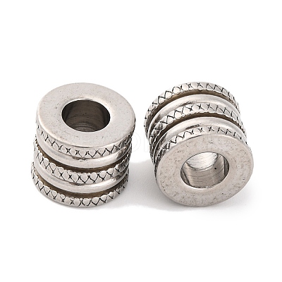 Tarnish Resistant 304 Stainless Steel Beads STAS-E039-8-1