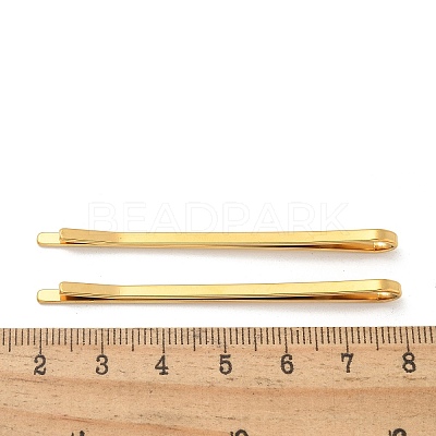 Ion Plating(IP) 304 Stainless Steel Hair Bobby Pins M043-01G-1