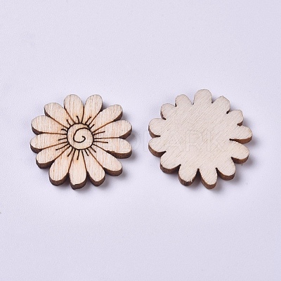 Wood Cabochons WOOD-TAC0003-21-1