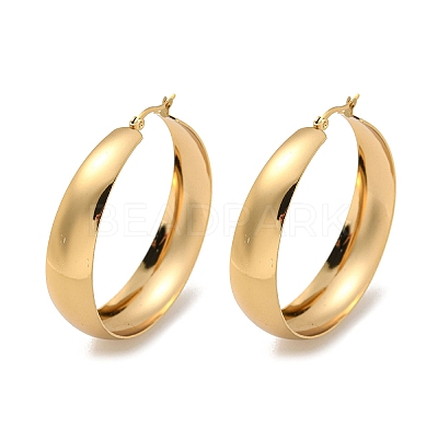 202 Stainless Steel Hoop Earring EJEW-H003-09G-03-1