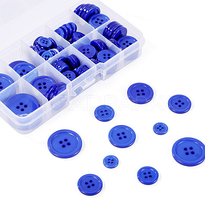 4-Hole Resin Buttons RESI-TA0004-11B-03-1