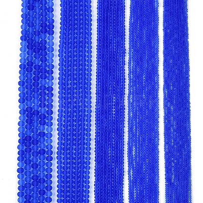 Transparent Glass Beads Strands EGLA-A044-T6mm-MD31-1