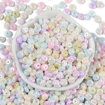 Opaque Colours Luster Glass Seed Beads X1-SEED-P008-01C-13-1