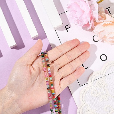 1 Strand Natural & Synthetic Mixed Stone Beads Strands G-YW0002-33-1