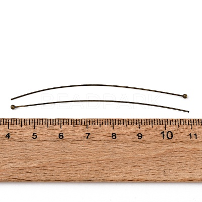 Brass Ball Head Pins X-RP0.6x70mm-AB-1