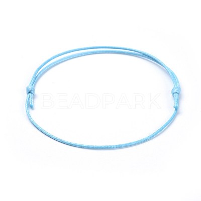 Eco-Friendly Korean Waxed Polyester Cord Bracelet Making BJEW-JB04256-09-1