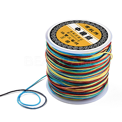 Segment Dyed Nylon Braided Cord NWIR-N016-01B-1