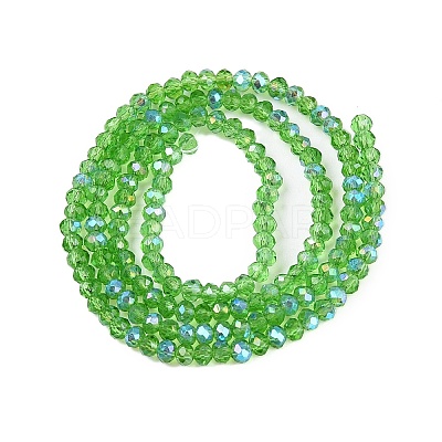 Electroplate Glass Beads Strands EGLA-A044-T1mm-L11-1