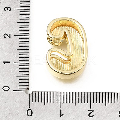 Brass Slide Charms KK-E802-33G-C-1