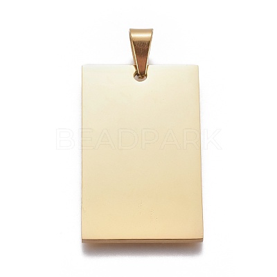 304 Stainless Steel Pendants Ion Plating(IP) STAS-F223-48G-1