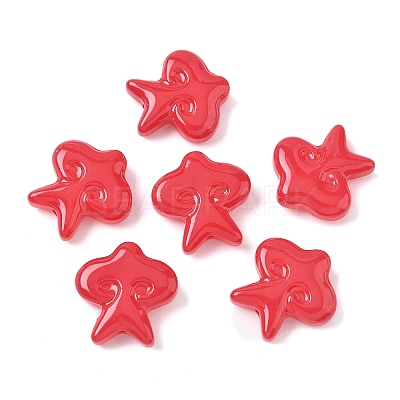 Baking Paint Glass Beads LAMP-D303-05F-1