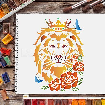 Large Plastic Reusable Drawing Painting Stencils Templates DIY-WH0202-202-1