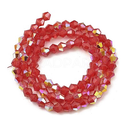 Baking Paint Glass Beads Strands DGLA-F029-J2mm-A04-1