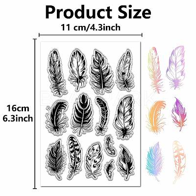 Plastic Stamps DIY-WH20018-0173-1