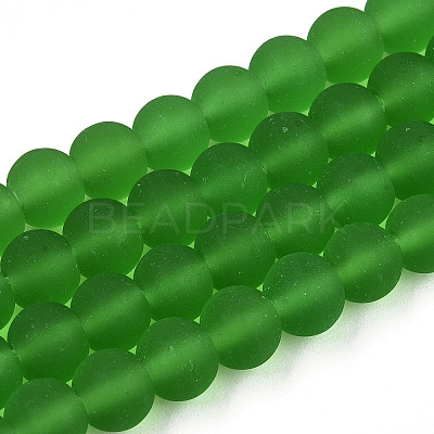 Transparent Glass Beads Strands GLAA-T032-T6mm-MD07-1