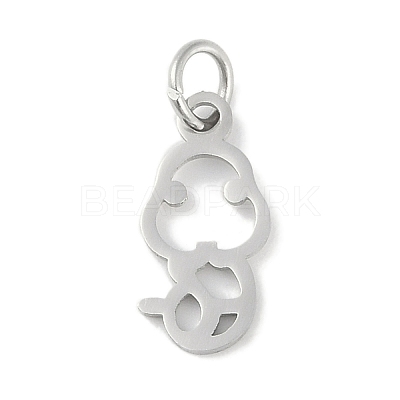 Non-Tarnish 304 Stainless Steel Pendants STAS-L279-001P-06-1