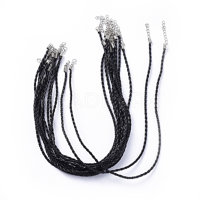 Imitation Leather Necklace Cord NFS001Y-1