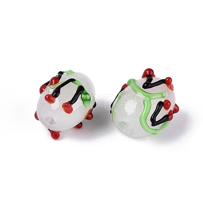 Handmade Lampwork Beads LAMP-Q039-01A-1