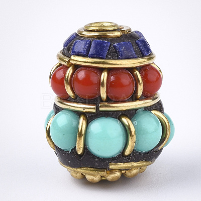 Handmade Indonesia Beads IPDL-S053-113-1