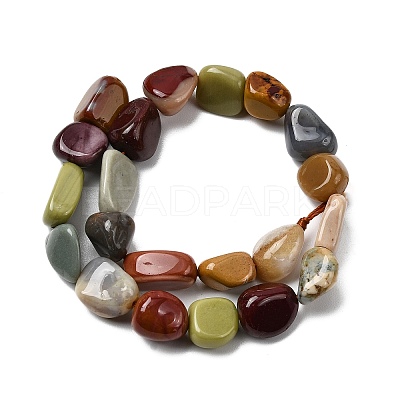Natural Alashan Agate Beads Strands G-B161-B08-1