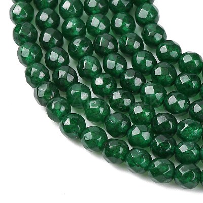 Natural Malaysia Jade Beads Strands G-K288-4mm-11-1