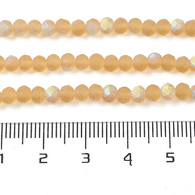 Transparent Glass Beads Strands EGLA-A044-T2mm-MB23-1