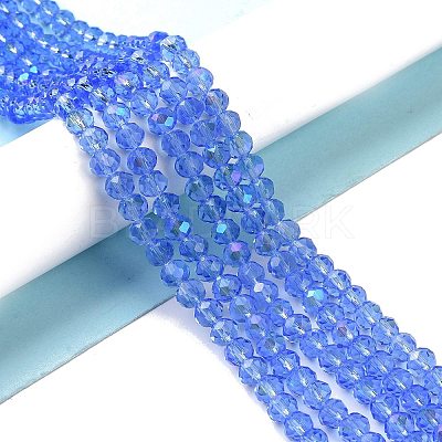 Electroplate Glass Beads Strands LS-EGLA-A034-T4mm-L04-1