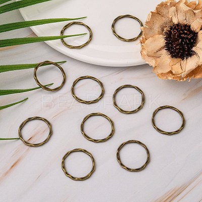 Tibetan Style Linking Rings X-PALLOY-A017-AB-FF-1