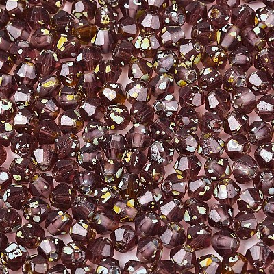 Picasso Baking Paint Glass Seed Beads SEED-N007-37C-1