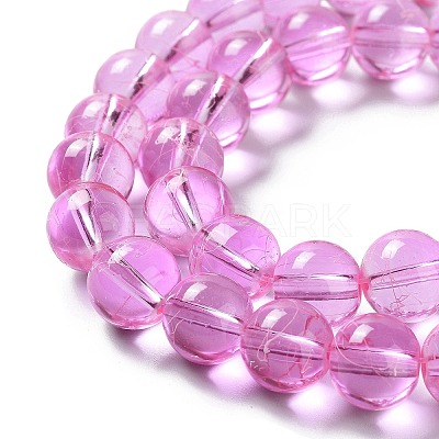 Drawbench Transparent Glass Beads Strands LS-GLAD-Q012-10mm-03-1