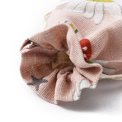 Cotton & Linen Drawstring Gift Bags ABAG-TAC0006-07A-1