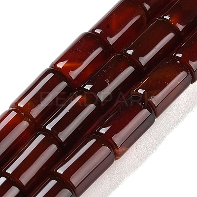 Natural Red Agate Beads Strands G-NH0019-A03-01-1