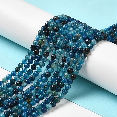 Natural Agate Beads Strands G-H302-A01-02-1