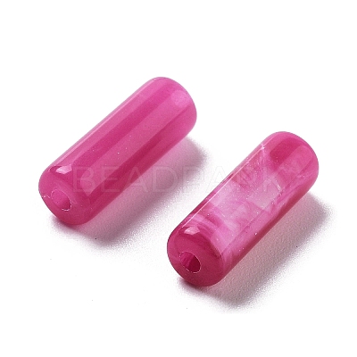 Opaque Acrylic Beads OACR-Q196-03B-1