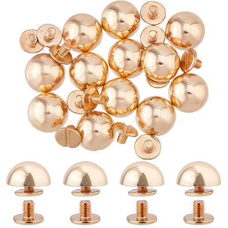 20Pcs Brass Rivet FIND-HS0002-35-1