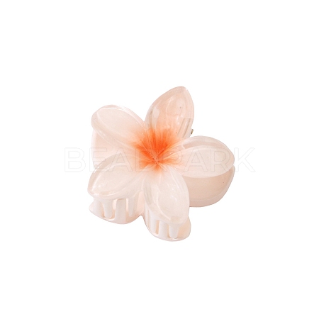 Plastic Claw Hair Clips PW-WG07B2B-06-1
