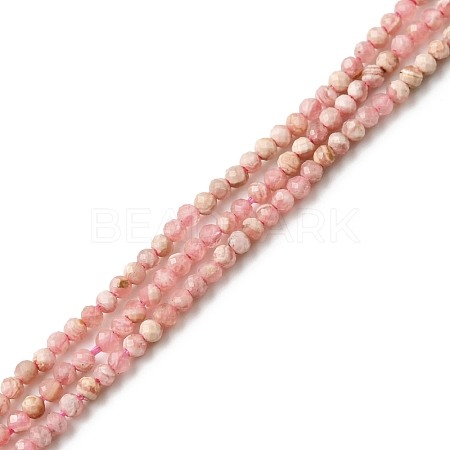 Natural Argentina Rhodochrosite Beads Strands G-M399-02A-1