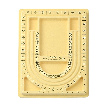 Plastic Rectangle Bead Design Boards TOOL-E004-01-1