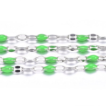 304 Stainless Steel Link Chains CHS-F002-B05-1