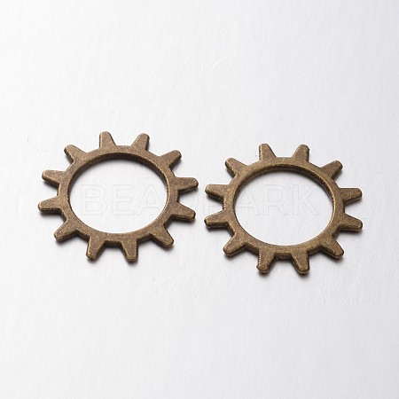 Tibetan Style Alloy Steampunk Pendants LS-TIBEP-AB5031-AB-FF-1