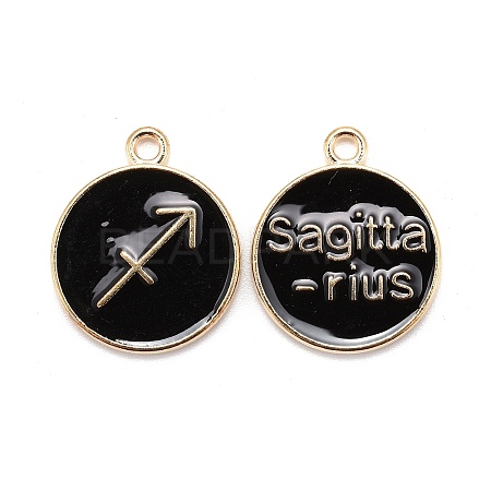 Alloy Enamel Pendants LS-ENAM-S124-01A-08F-1