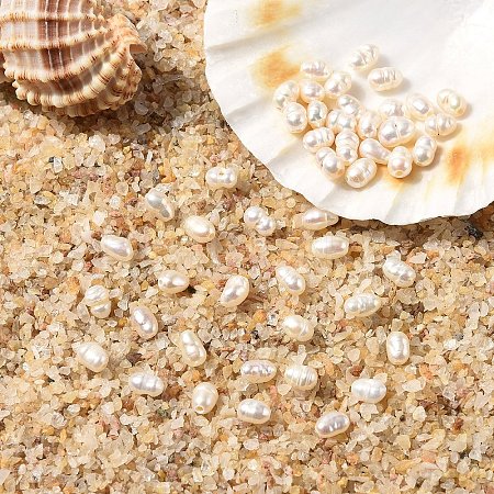 10Pcs Natural Cultured Freshwater Pearl Beads PEAR-YW0001-45-1