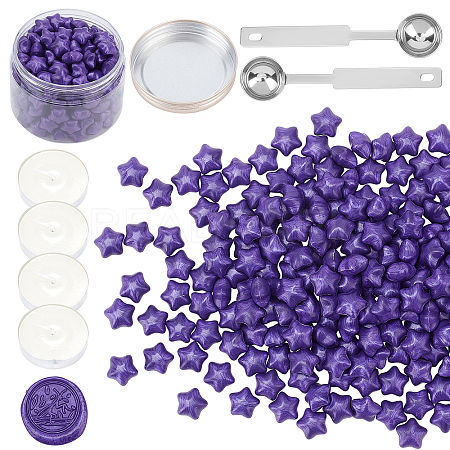 Sealing Wax Particles Kits for Retro Seal Stamp DIY-CP0003-54M-1