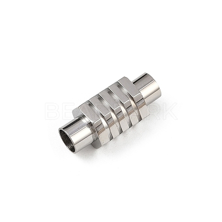 304 Stainless Steel Magnetic Clasps Hand Polished STAS-C127-18B-P-1